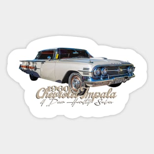 1960 Chevrolet Impala 4 Door Hardtop Sedan Sticker